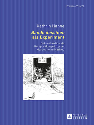 cover image of «Bande dessinée» als Experiment